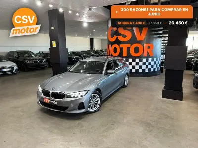 Usado BMW 320e 204 CV (150 kW) 2022 Gris Utilitario