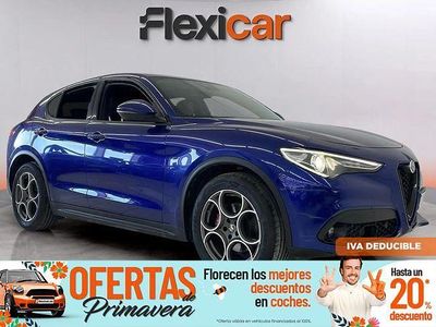 Usado Alfa Romeo Stelvio Sprint 190 CV (139 kW) 2022 Azul SUV