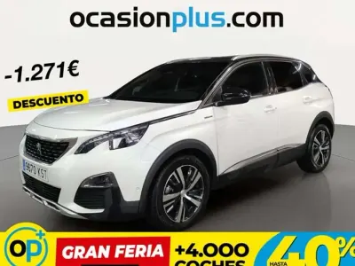 Usado Peugeot 3008 GT-line 131 CV (96 kW) 2019 Blanco SUV