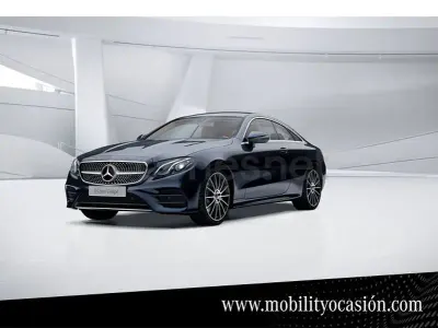 Usado Mercedes E350 299 CV (219 kW) 2020 Azul Coupe