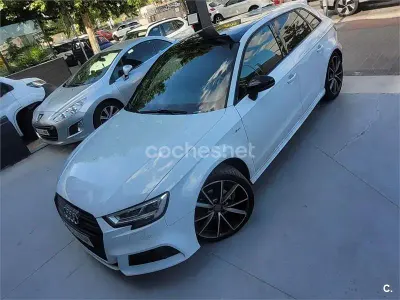 Usado Audi A3 150 CV (110 kW) 2018 Blanco Berlina