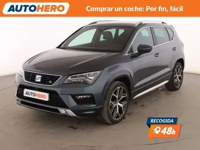 Usado Seat Ateca 4Drive 190 CV (139 kW) 2018 Gris SUV
