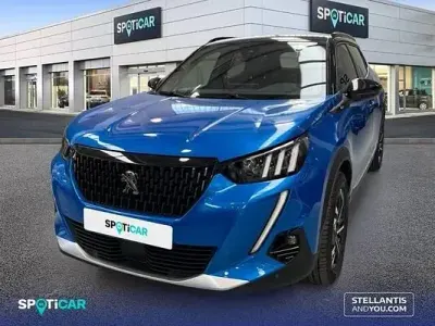 Usado Peugeot 2008 GT 130 CV (95 kW) 2022 Gris SUV