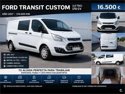 Usado Ford Transit Custom Nugget 185 CV (136 kW) 2020 Blanco Van