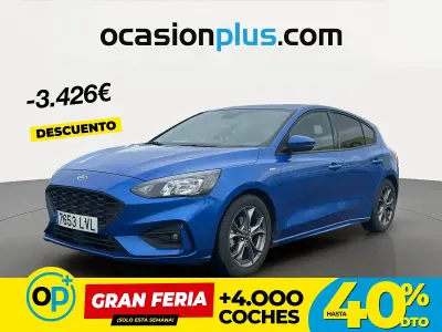 Usado Ford Focus ST-Line 125 CV (91 kW) 2021 Azul