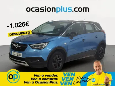 Usado Opel Crossland X Design Edition 110 CV (80 kW) 2019 Azul SUV