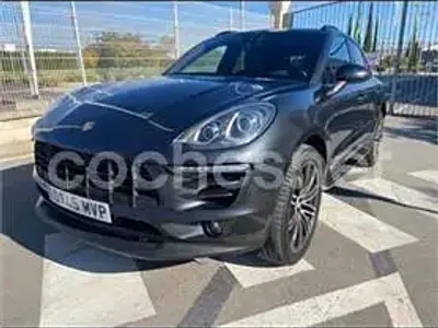 Usado Porsche Macan S 258 CV (189 kW) 2016 Gris / plata SUV