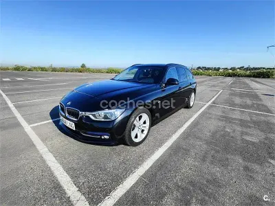 Usado BMW 320 Efficient Dynamics 163 CV (119 kW) 2015 Negro Familiar