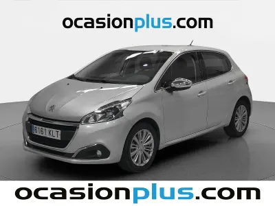 Usado Peugeot 208 Allure 110 CV (80 kW) 2018 Gris Utilitario