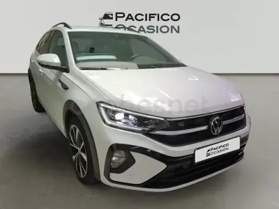 Usado VW Taigo R-line 110 CV (80 kW) 2022 Blanco SUV