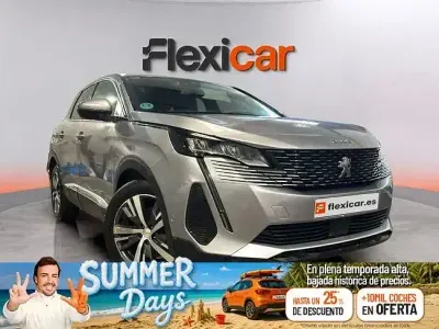 Usado Peugeot 3008 GT 130 CV (95 kW) 2021 Gris SUV