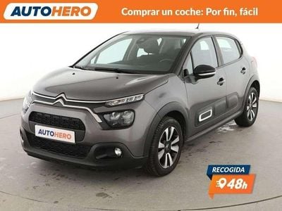 Usado Citroën C3 Feel 99 CV (72 kW) 2021 Gris Utilitario
