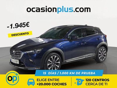 Usado Mazda CX-3 121 CV (88 kW) 2019 Azul SUV