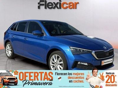 Usado Skoda Scala Style 150 CV (110 kW) 2020 Azul Utilitario
