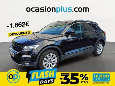 Usado VW T-Roc Advance 110 CV (80 kW) 2021 Negro SUV