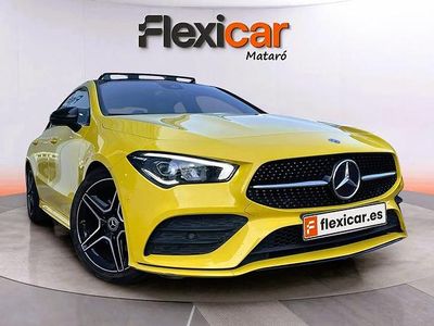 Usado Mercedes CLA180 136 CV (100 kW) 2019 Amarillo Berlina