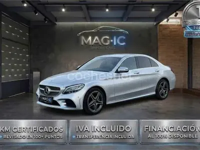 Usado Mercedes C300e 306 CV (225 kW) 2020 Gris / plata Berlina