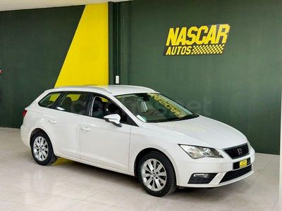 Usado Seat Leon Reference 115 CV (84 kW) 2018 Blanco Familiar