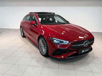 Rojo Usado 2025 Mercedes CLA200 Shooting Brake Familiar | 47.900 €