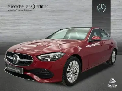 Usado Mercedes C200 Avantgarde 163 CV (119 kW) 2025 Rojo Berlina