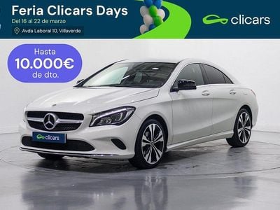 Usado Mercedes CLA200 136 CV (100 kW) 2018 Blanco Berlina