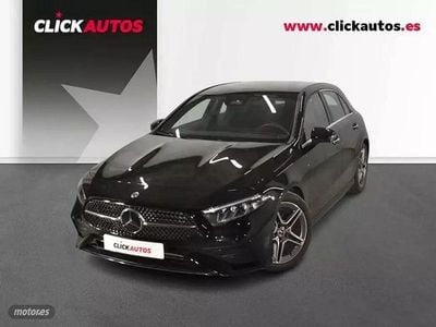 Usado Mercedes A180 AMG line 116 CV (85 kW) 2024 Negro Berlina
