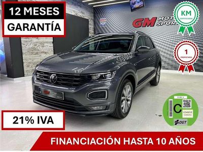 Usado VW T-Roc Advance 110 CV (80 kW) 2021 Gris SUV