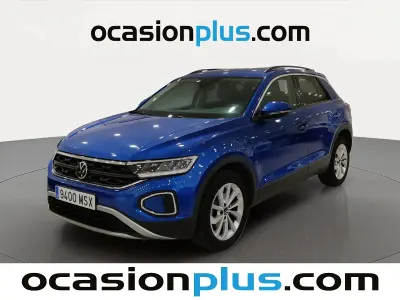 Usado VW T-Roc Life 110 CV (80 kW) 2024 Azul SUV