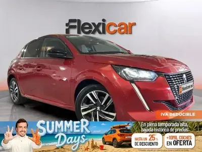 Usado Peugeot 208 Allure 100 CV (73 kW) 2023 Rojo Utilitario