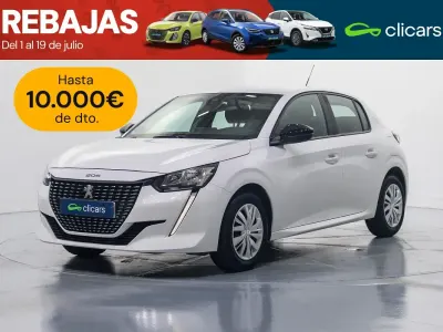 Usado Peugeot 208 Active 75 CV (55 kW) 2022 Blanco Utilitario