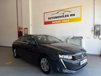 Usado Peugeot 508 Active 130 CV (95 kW) 2020 Negro Berlina