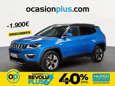 Usado Jeep Compass Limited 140 CV (102 kW) 2020 Azul SUV