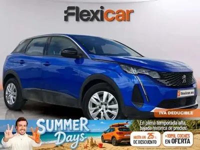 Usado Peugeot 3008 Active 131 CV (96 kW) 2022 Azul SUV