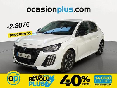 Usado Peugeot 208 Active 100 CV (73 kW) 2024 Blanco Utilitario