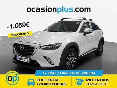 Blanco Usado 2016 Mazda CX-3 Luxury SUV | 13.241 € (Precio justo)