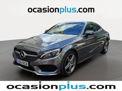 Usado Mercedes C200 AMG 184 CV (135 kW) 2017 Gris Coupe