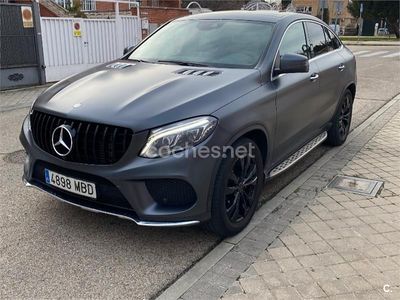Usado Mercedes GLE350 258 CV (189 kW) 2015 Gris / plata Coupe