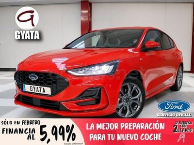 Usado Ford Focus ST-Line 155 CV (114 kW) 2024 Rojo Berlina