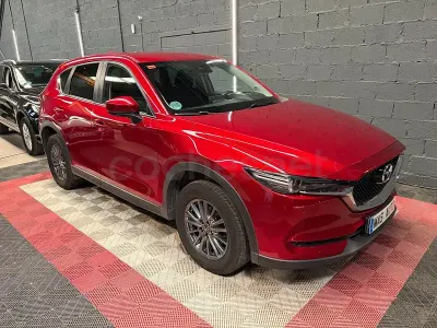 Usado Mazda CX-5 Style 150 CV (110 kW) 2017 Granate SUV