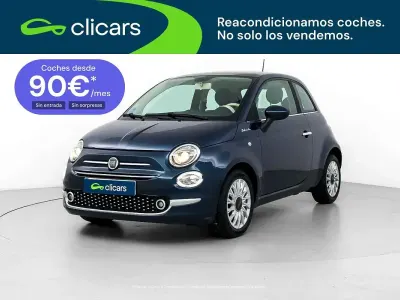 Usado Fiat 500 Dolcevita 71 CV (52 kW) 2022 Azul Utilitario