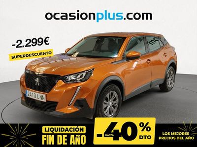Naranja Usado 2021 Peugeot 2008 Active SUV | 13.850 € (Precio justo)