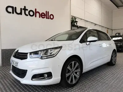Usado Citroën C4 Exclusive 114 CV (83 kW) 2015 Blanco Berlina