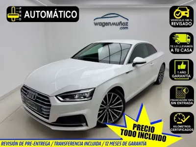 Brugt Audi A5 S-Line 190 HK (139 kW) 2017 Hvid Coupe