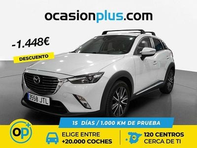 Blanco Usado 2016 Mazda CX-3 Luxury SUV | 12.852 € (Precio justo)