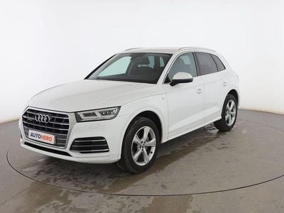Blanco Usado 2019 Audi Q5 S-Line SUV | 27.399 € (Precio justo)
