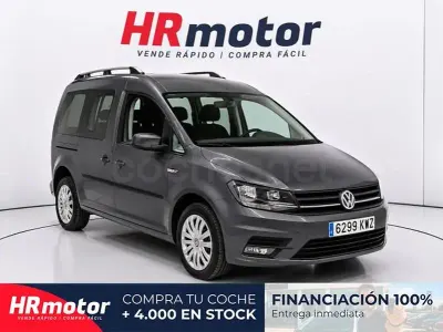 Usado VW Caddy Trendline 102 CV (75 kW) 2019 Gris / plata Monovolumen