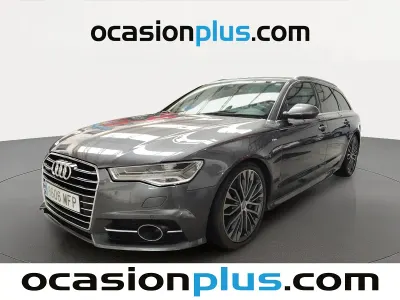 Usado Audi A6 S-Line 272 CV (200 kW) 2016 Gris Familiar