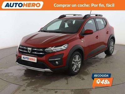Rojo Usado 2022 Dacia Sandero Comfort Utilitario | 14.285 € (Precio justo)