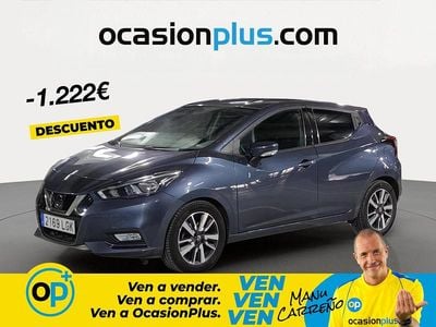 Usado Nissan Micra N-Connecta 90 HP (66 kW) 2020 Cinzento Citadino