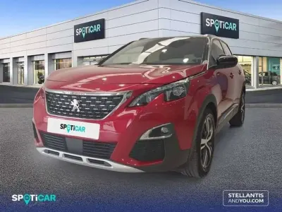 Usado Peugeot 3008 GT-line 131 CV (96 kW) 2019 Rojo SUV